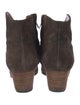 Isabel Marant Suede Western Boots