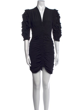 Isabel Marant V-Neck Mini Dress