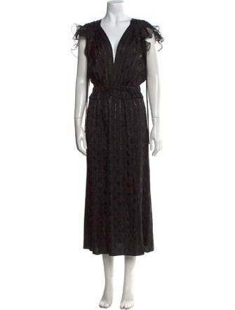 Isabel Marant Silk Long Dress