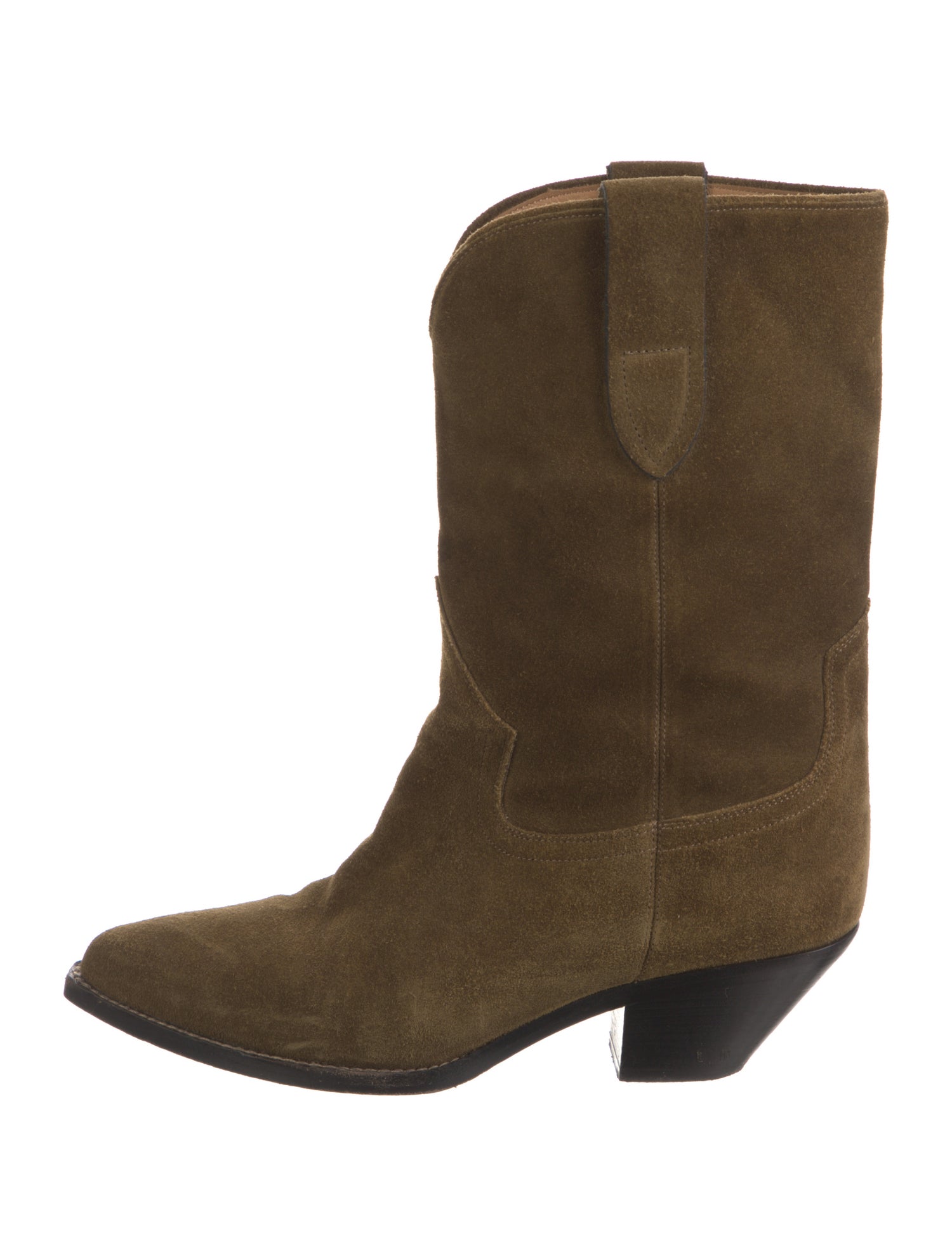Isabel Marant Suede Western Boots