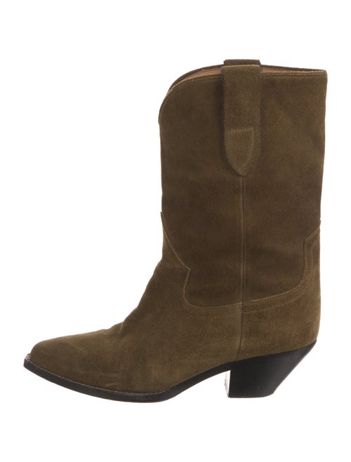 Isabel Marant Suede Western Boots
