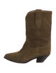 Isabel Marant Suede Western Boots