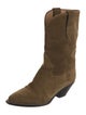 Isabel Marant Suede Western Boots