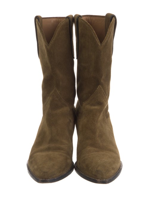 Isabel Marant Suede Western Boots