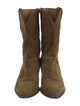 Isabel Marant Suede Western Boots
