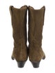 Isabel Marant Suede Western Boots