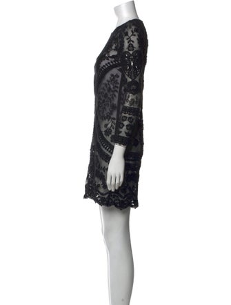 Isabel Marant Lace Pattern Mini Dress