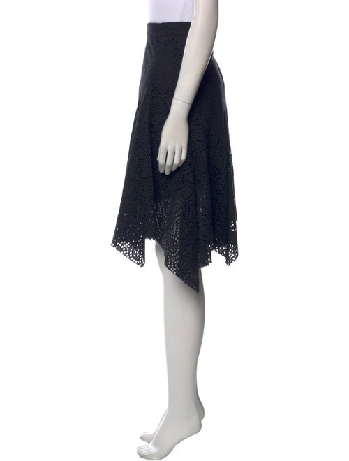 Isabel Marant Eyelet Trim Knee-Length Skirt