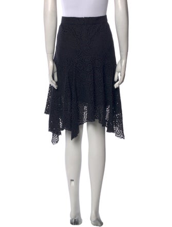 Isabel Marant Eyelet Trim Knee-Length Skirt