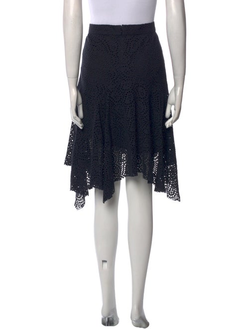 Isabel Marant Eyelet Trim Knee-Length Skirt