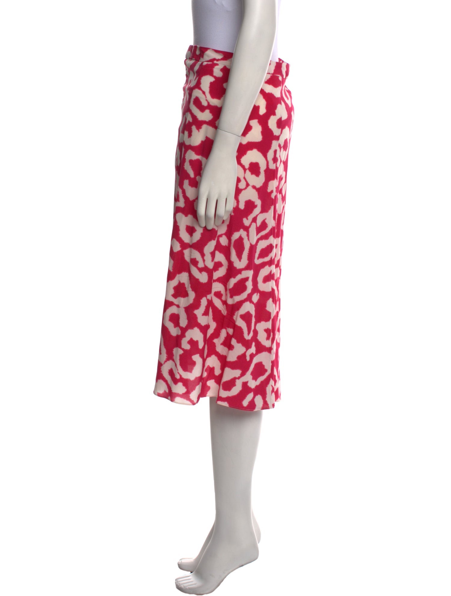 Isabel Marant Silk Knee-Length Skirt