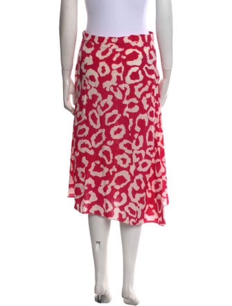 Isabel Marant Silk Knee-Length Skirt