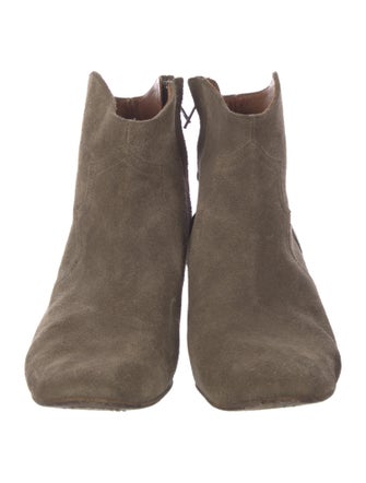 Isabel Marant Suede Western Boots