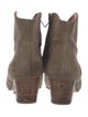 Isabel Marant Suede Western Boots