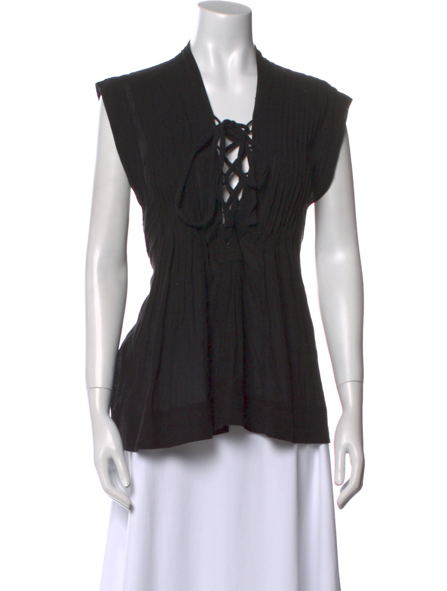 Isabel Marant V-Neck Sleeveless Blouse