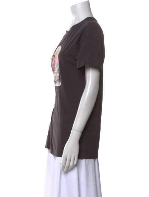 Isabel Marant Graphic Print Crew Neck T-Shirt