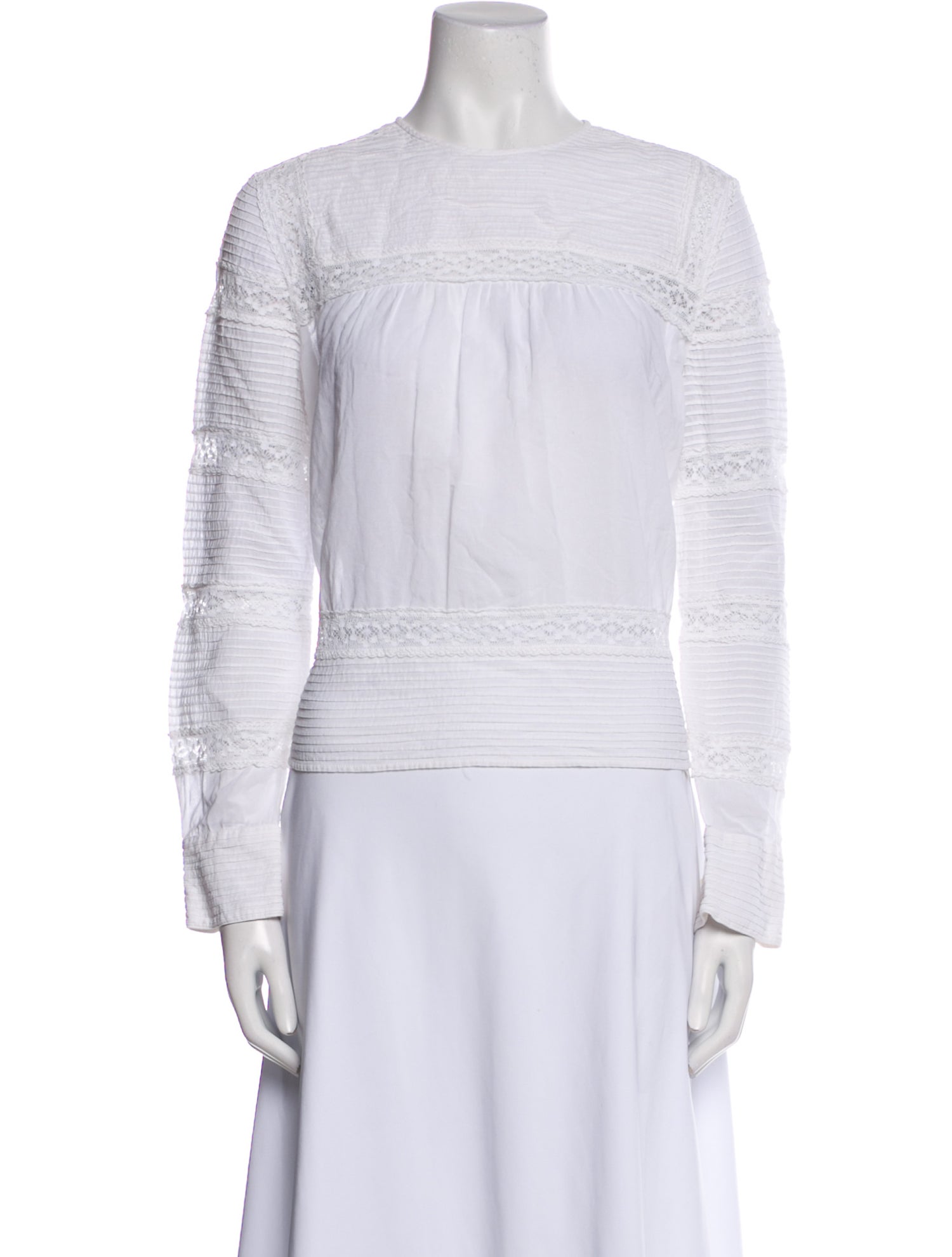 Isabel Marant Off-The-Shoulder Long Sleeve Top