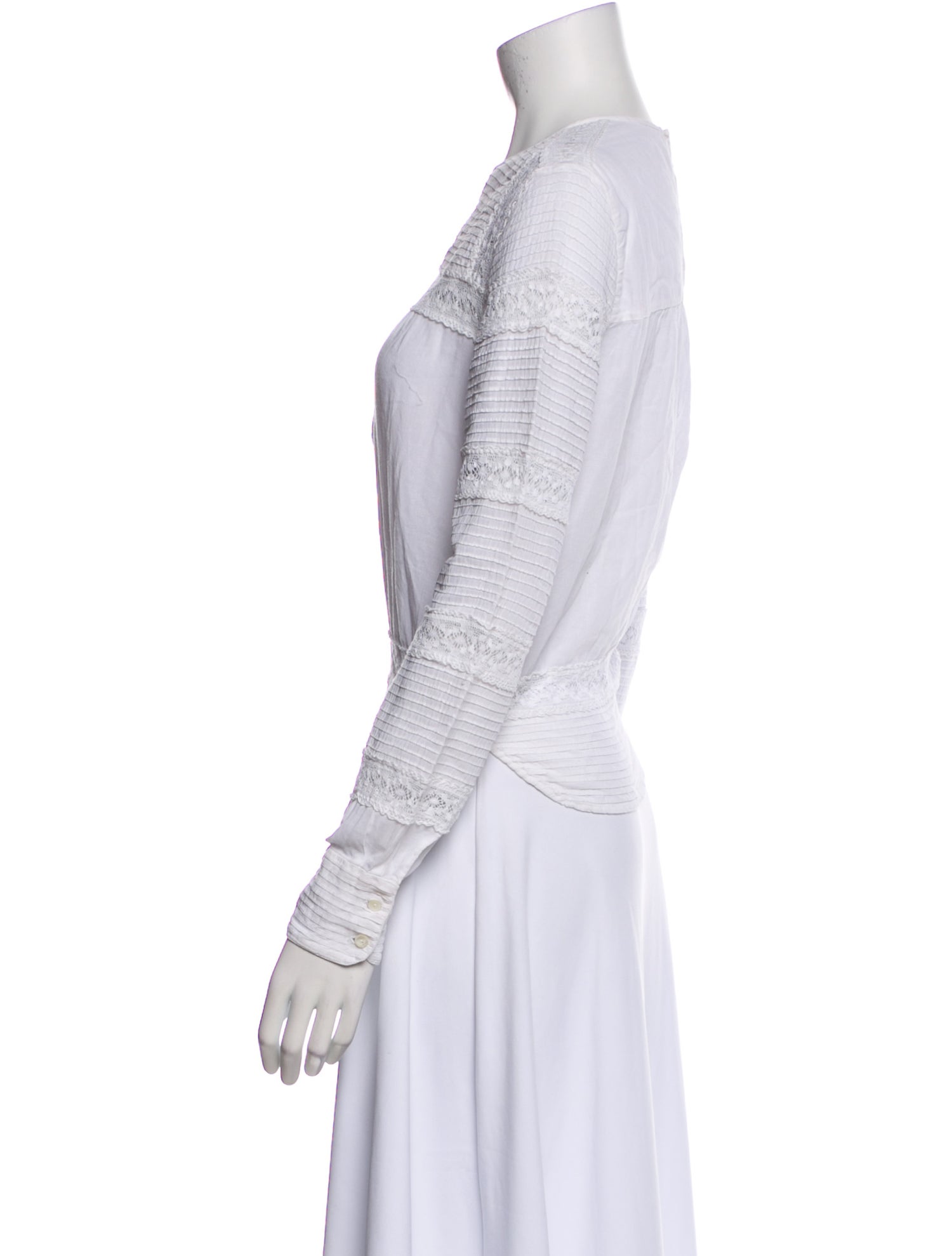 Isabel Marant Off-The-Shoulder Long Sleeve Top