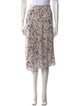 Isabel Marant Silk Knee-Length Skirt