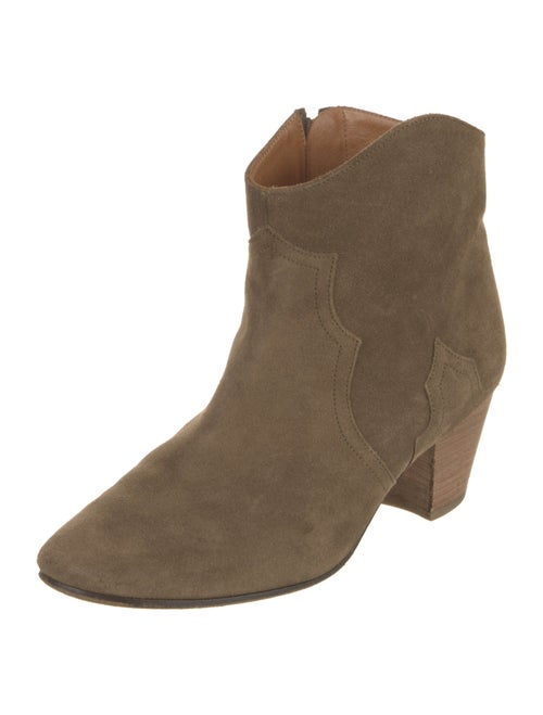 Isabel Marant Suede Western Boots