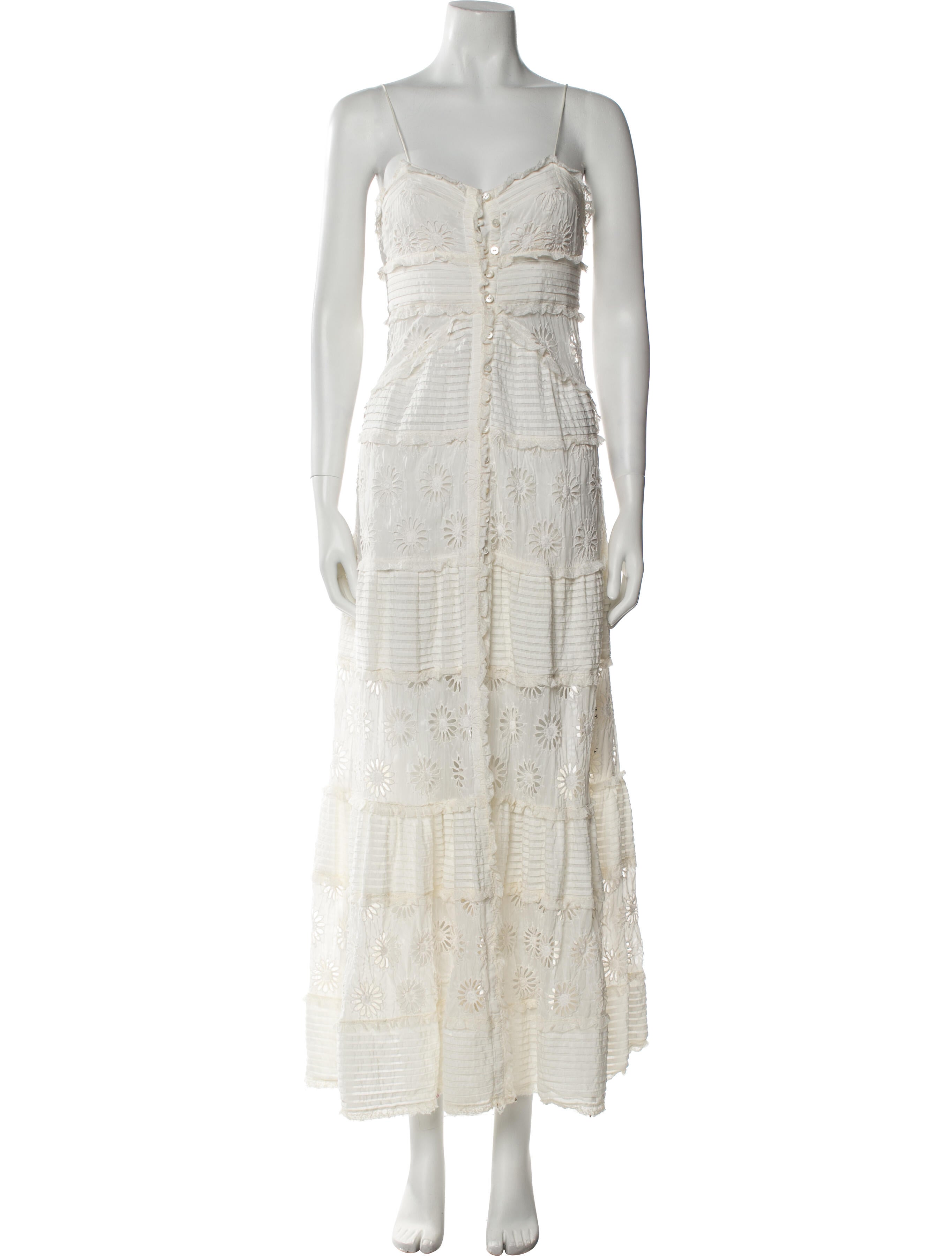 Isabel Marant V-Neck Long Dress