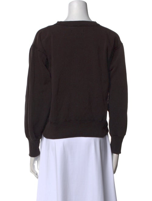 Isabel Marant Graphic Print Crew Neck Sweatshirt