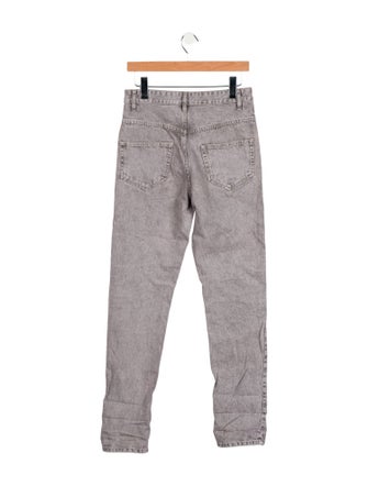 Isabel Marant High-Rise Straight Leg Jeans