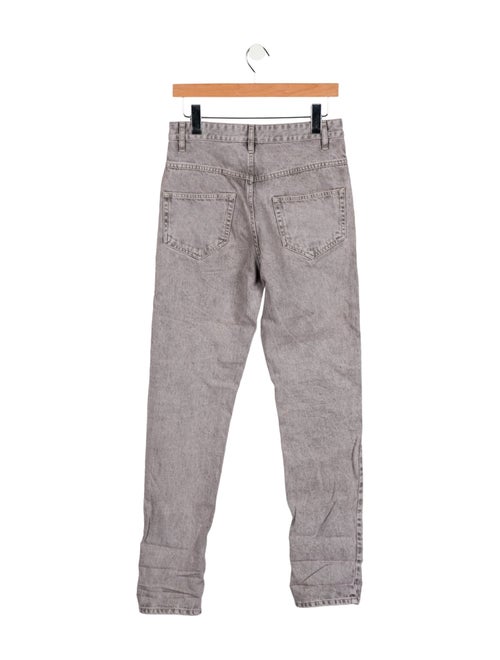 Isabel Marant High-Rise Straight Leg Jeans