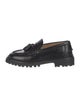 Isabel Marant Leather Tassel Accents Loafers