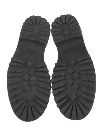 Isabel Marant Leather Tassel Accents Loafers