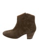 Isabel Marant Suede Western Boots