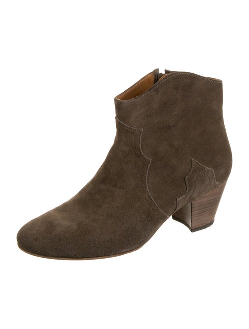 Isabel Marant Suede Western Boots