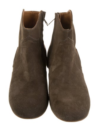Isabel Marant Suede Western Boots