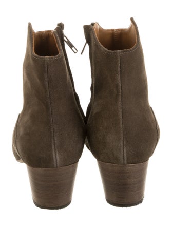 Isabel Marant Suede Western Boots