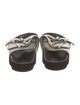 Isabel Marant Suede Printed Slides