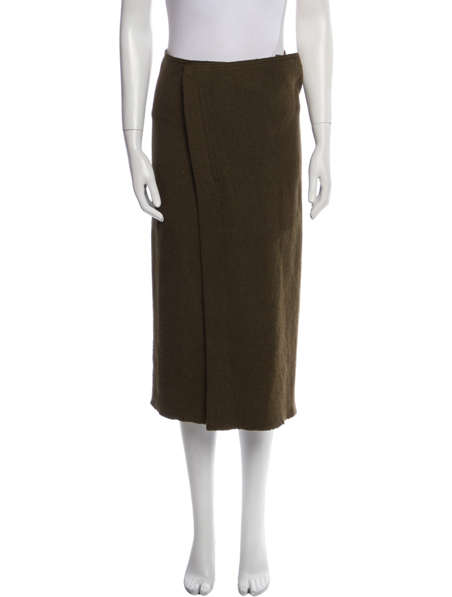 Isabel Marant Virgin Wool Midi Length Skirt