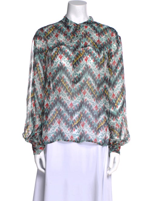 Isabel Marant Silk Printed Blouse