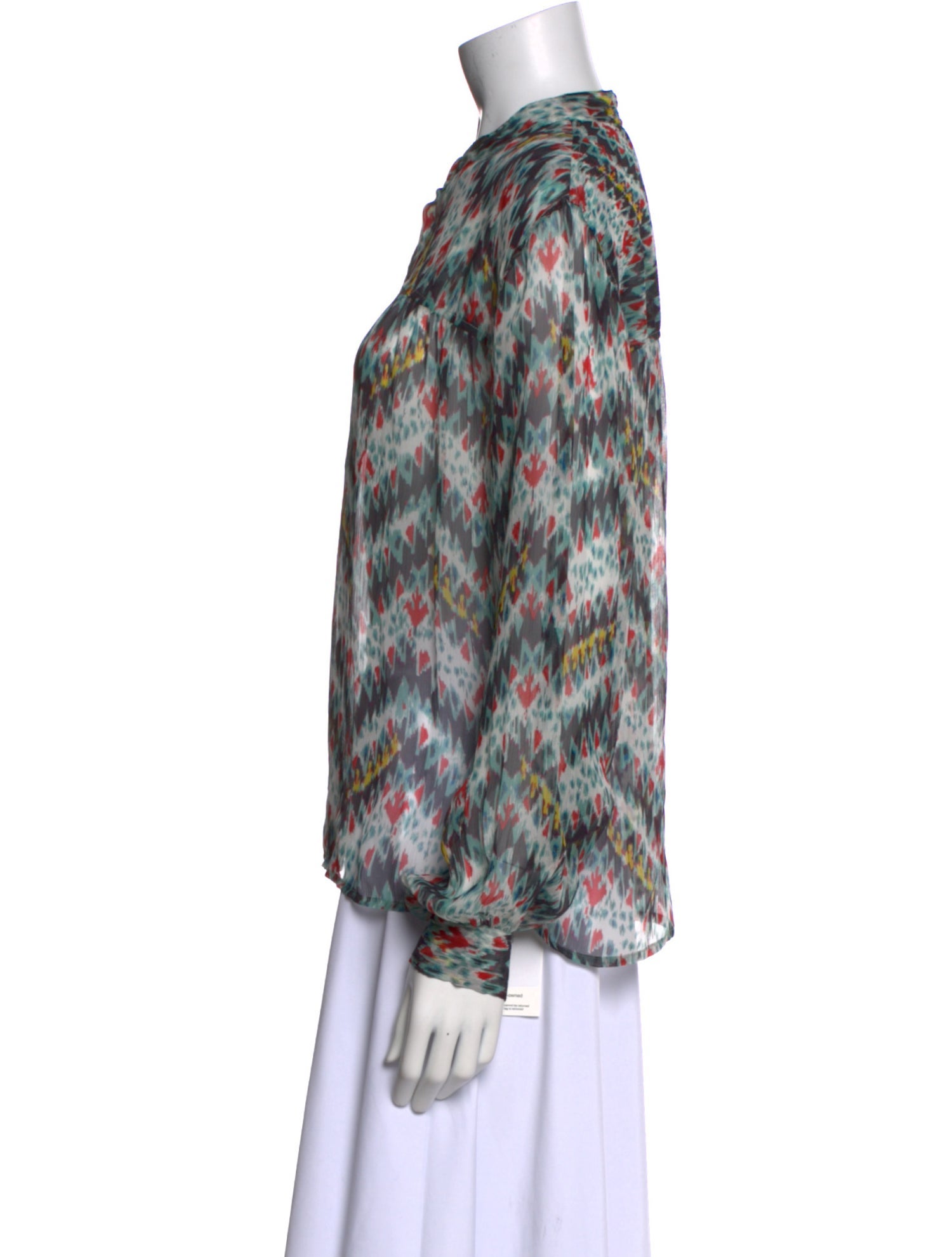 Isabel Marant Silk Printed Blouse