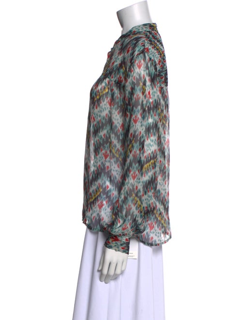 Isabel Marant Silk Printed Blouse