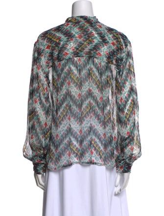 Isabel Marant Silk Printed Blouse