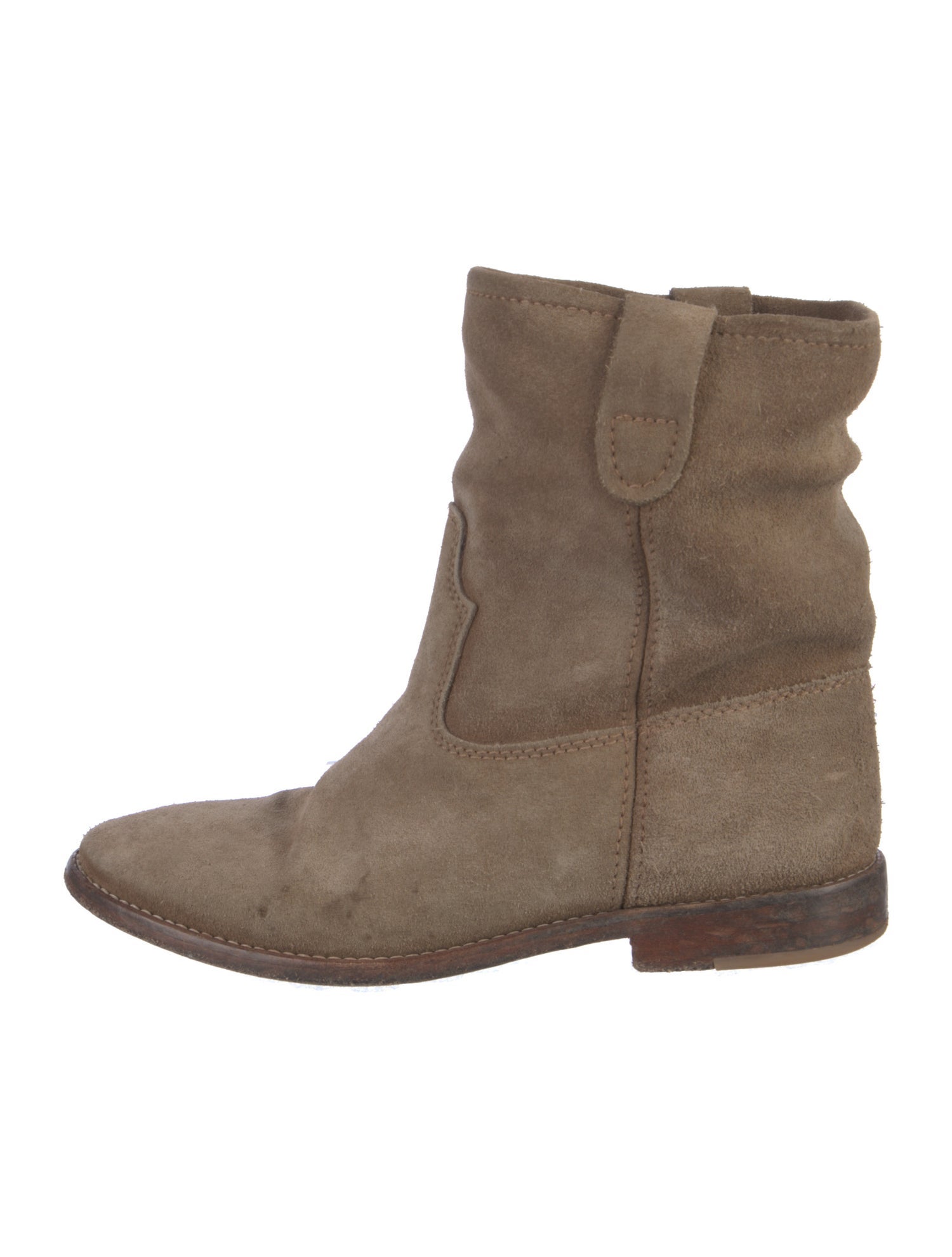 Isabel Marant Suede Moto Boots