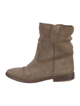 Isabel Marant Suede Moto Boots