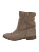 Isabel Marant Suede Moto Boots