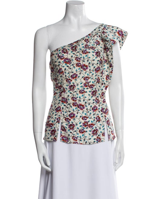 Isabel Marant Silk Floral Print Blouse