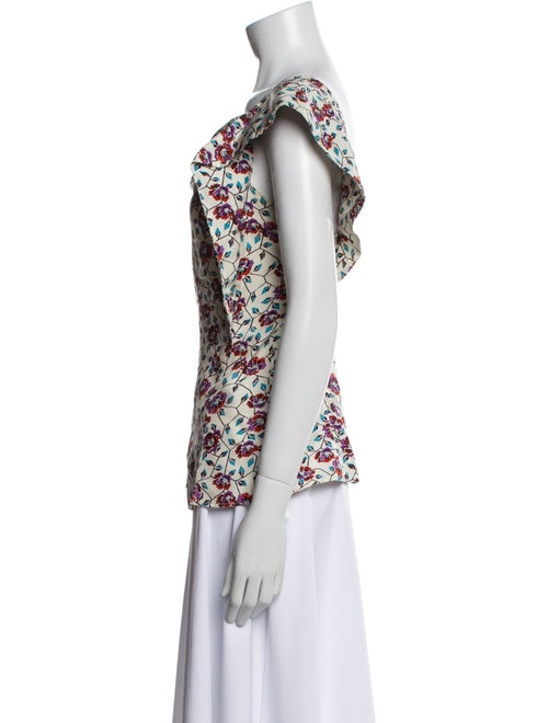 Isabel Marant Silk Floral Print Blouse