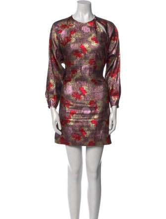 Isabel Marant Printed Mini Dress