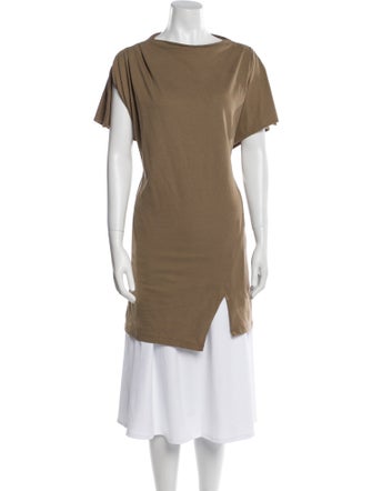 Isabel Marant Cowl Neck Short Sleeve Tunic