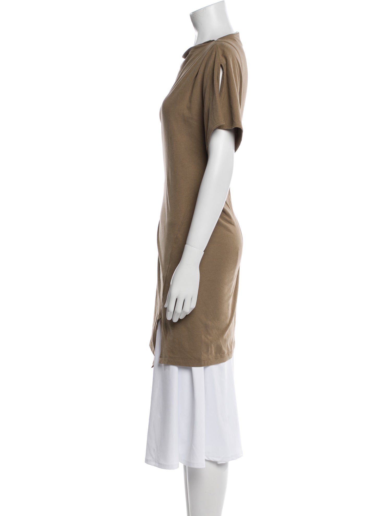 Isabel Marant Cowl Neck Short Sleeve Tunic