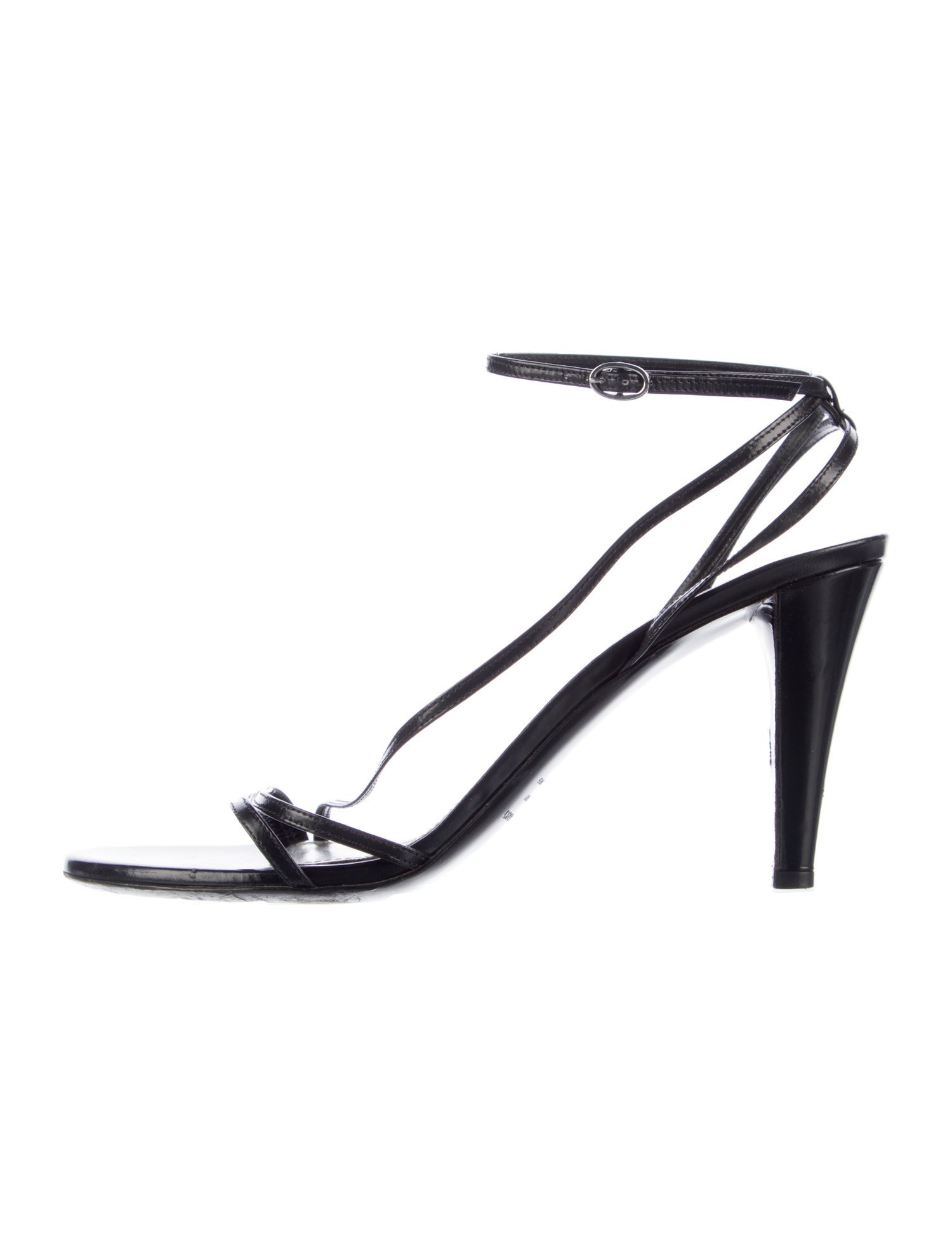 Isabel Marant Leather T-Strap Sandals