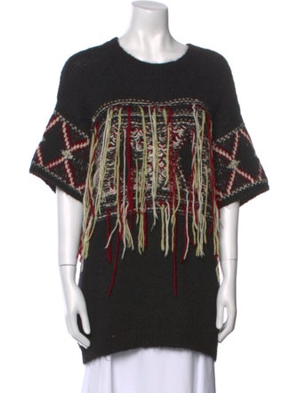 Isabel Marant Alpaca Printed Sweater